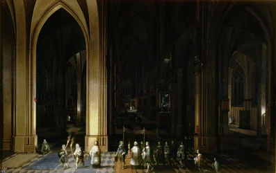 Viático no Interior de uma Igreja